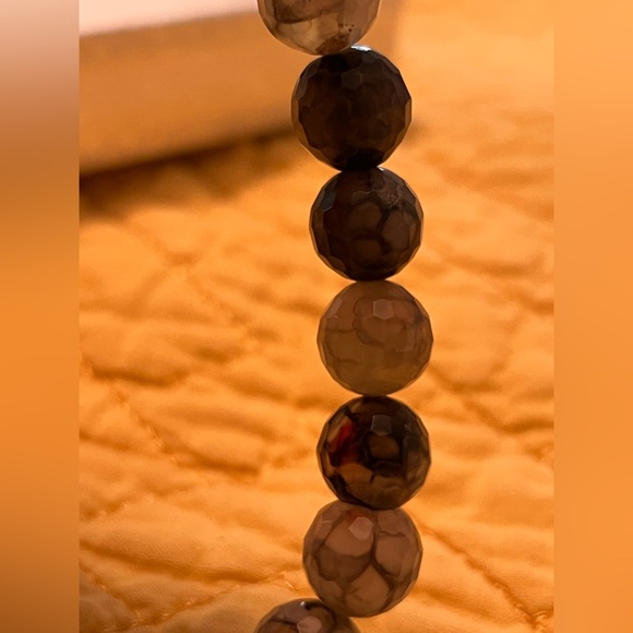 🍀🍀🍀 Beaded bracelet, elasticized band (plus sized) - Picture 6 of 7